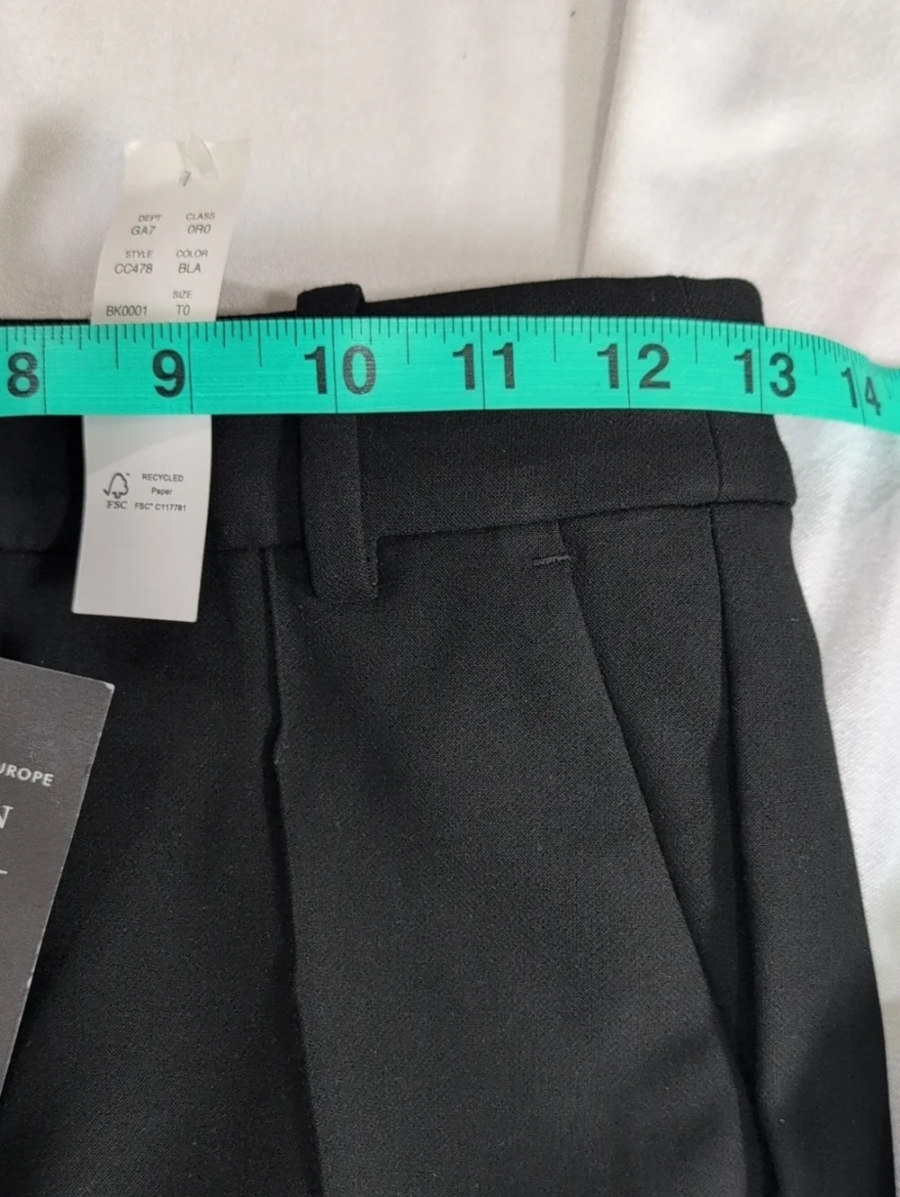 J Crew Tall Natalia pant in four-season stretch CC478 NWT Size 0 Tall